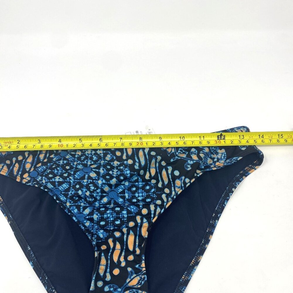 Ulla Johnson NWT Dani Bikini Bottom Pattern Azure Size Small Tropical  B21 - Picture 12 of 14